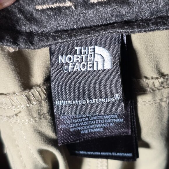 The North Face Womens Hiking Shorts Tan Beige Outdoor US 10 - Picture 12 of 12
